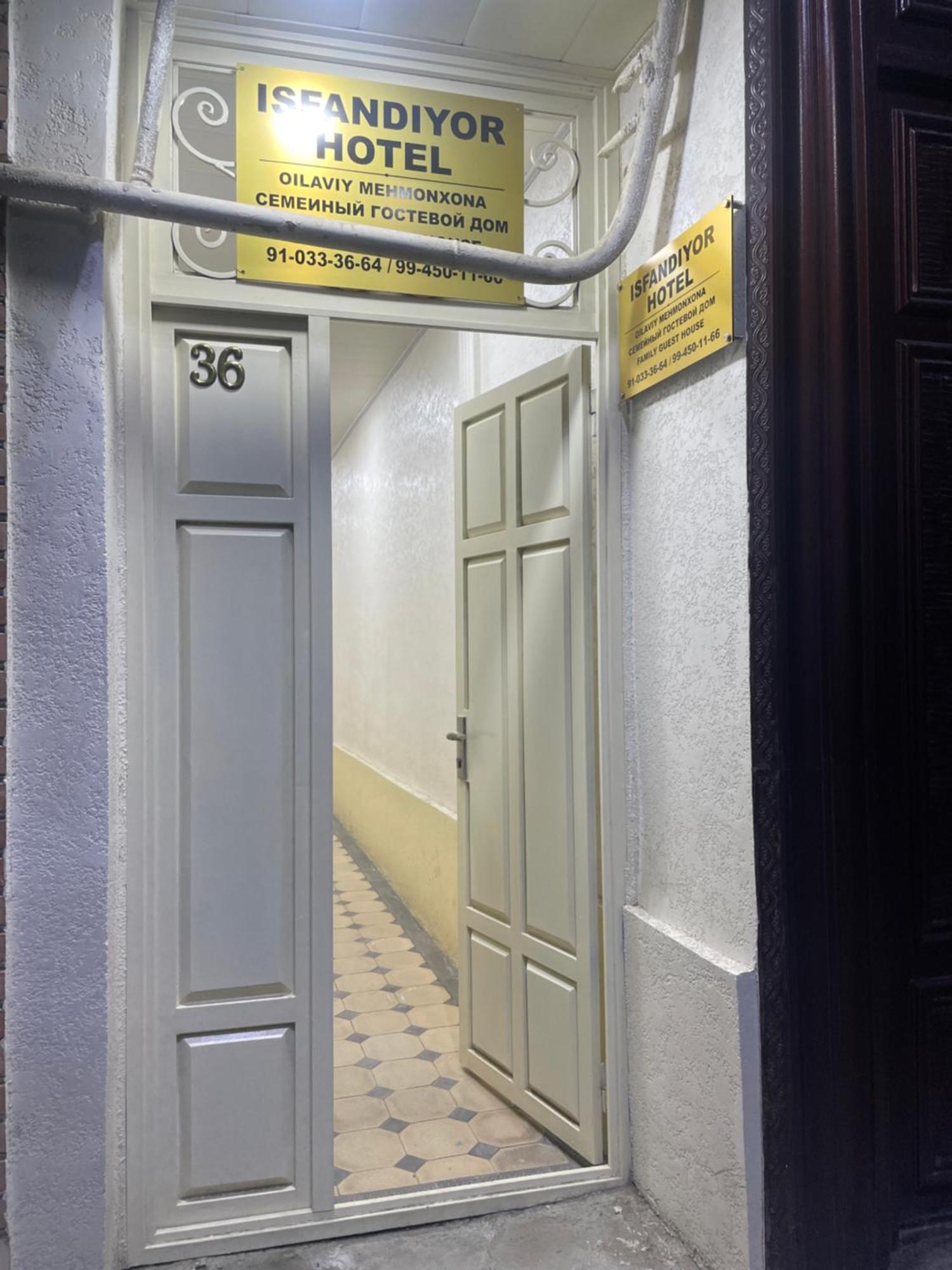 Isfandiyor Hotel Samarkand Buitenkant foto